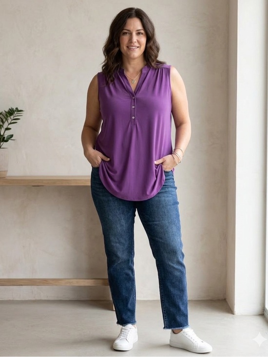 Perception Concepts Tops - Perception Concepts Women’s Sleeveless Top. SIZE XL